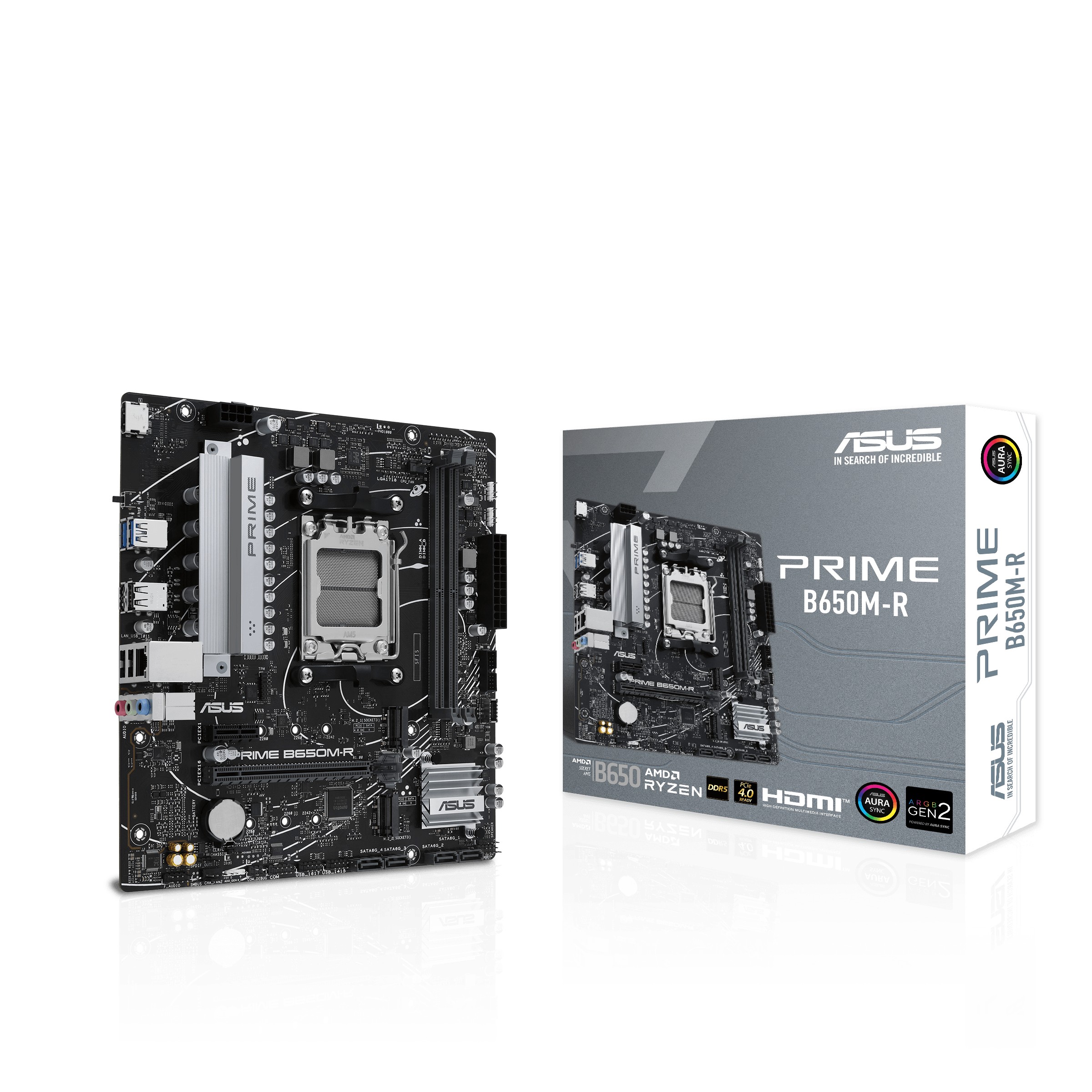 Scheda Madre ASUS Prime B650M-R Micro ATX AM5 DDR5 - Immagine 1
