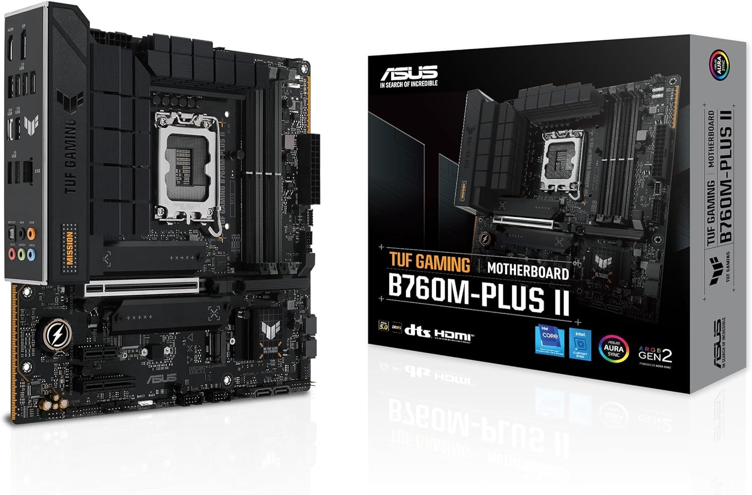 Scheda Madre Asus Tuf GAMING B760M-PLUS II - Immagine 1