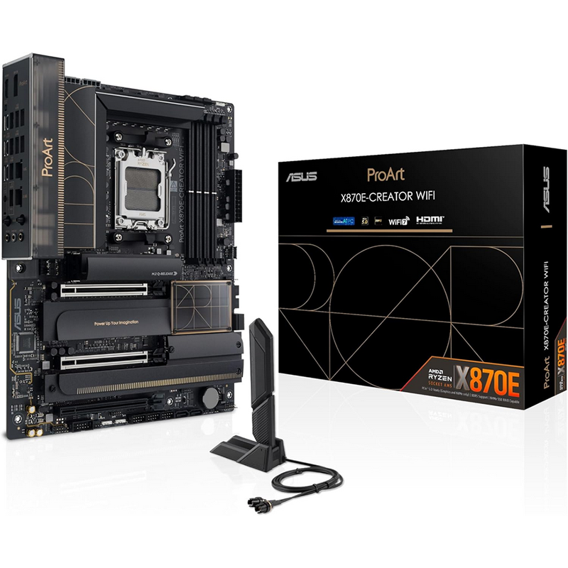 Scheda Madre ASUS PROART X870E-Creator WIFI ATX DDR5 Socket AM5 - Immagine 1