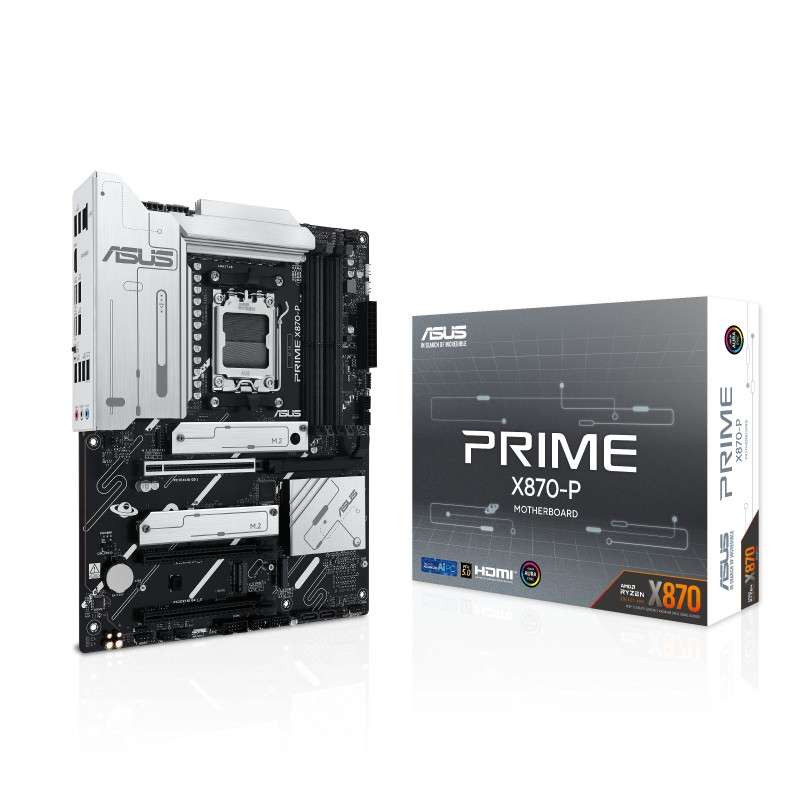 Scheda Madre ASUS PRIME X870-P AMD Socket AM5 ATX - Immagine 1