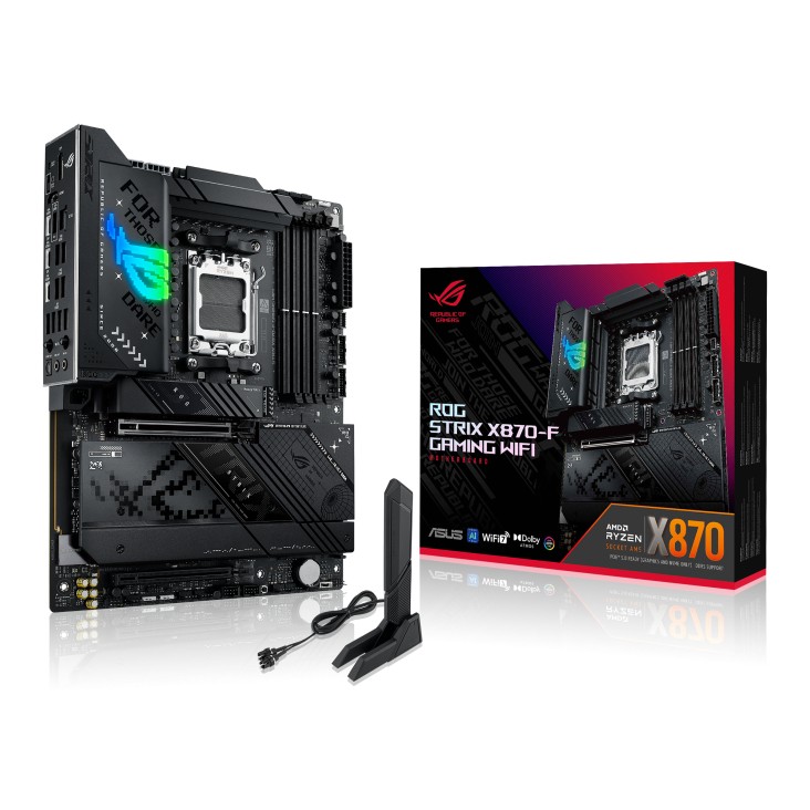 Scheda Madre ASUS ROG STRIX X870-F GAMING WIFI AMD Socket AM5 ATX - Immagine 1