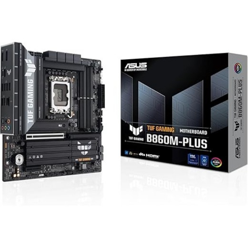 Scheda Madre Asus TUF GAMING B860M-PLUS LGA 1851 DDR5 Micro ATX - Immagine 1