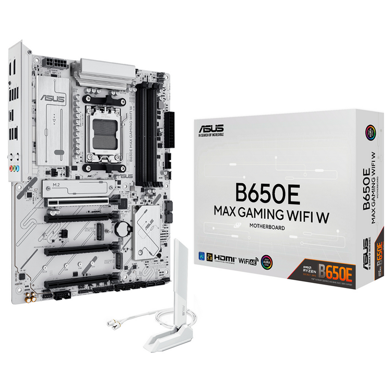 ASUS B650E MAX Gaming WIFI W (AM5) (D) - Immagine 1