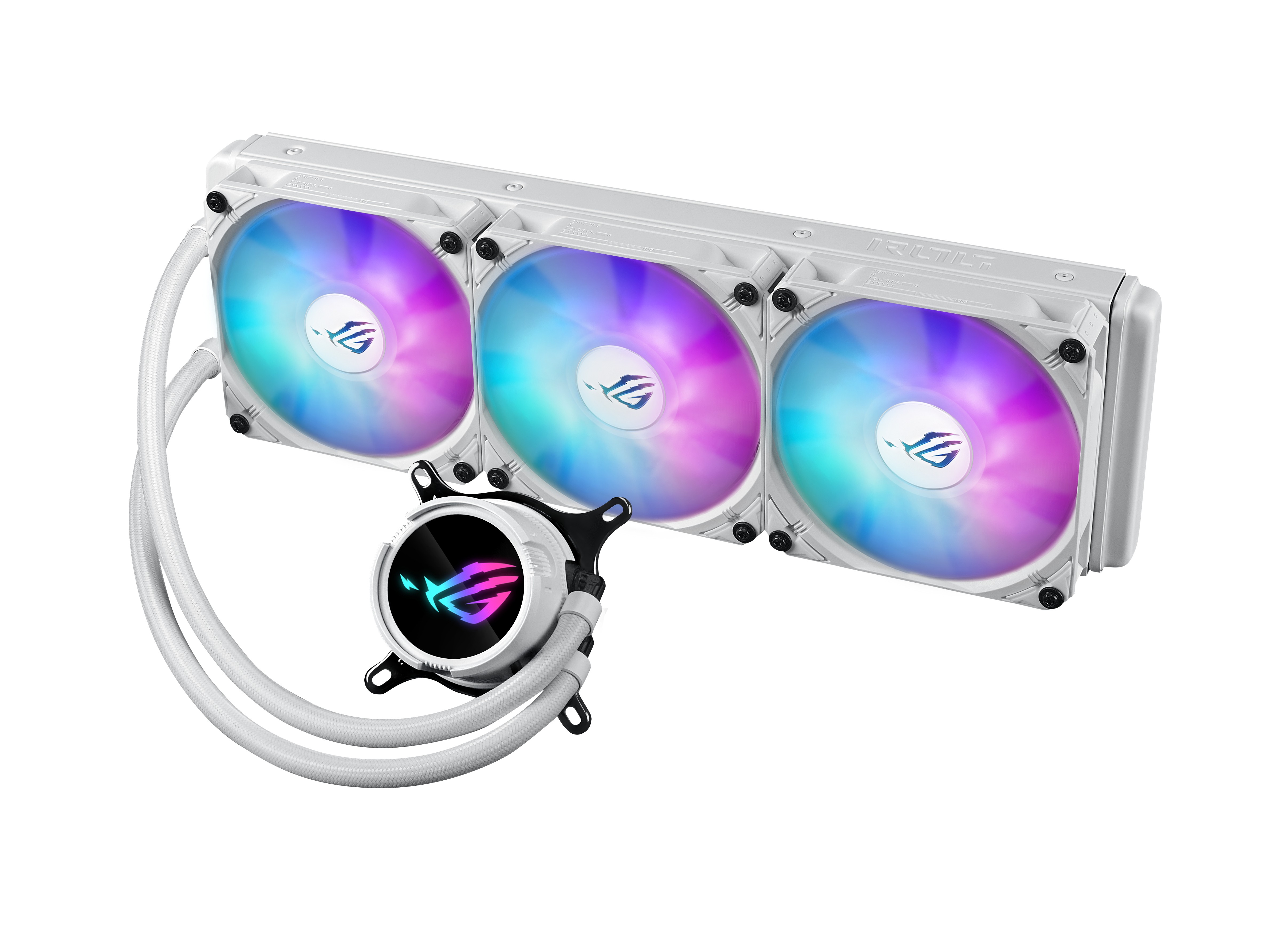Dissipatore A Liquido ASUS ROG STRIX LC III 360 ARGB 360mm Bianco - Immagine 1