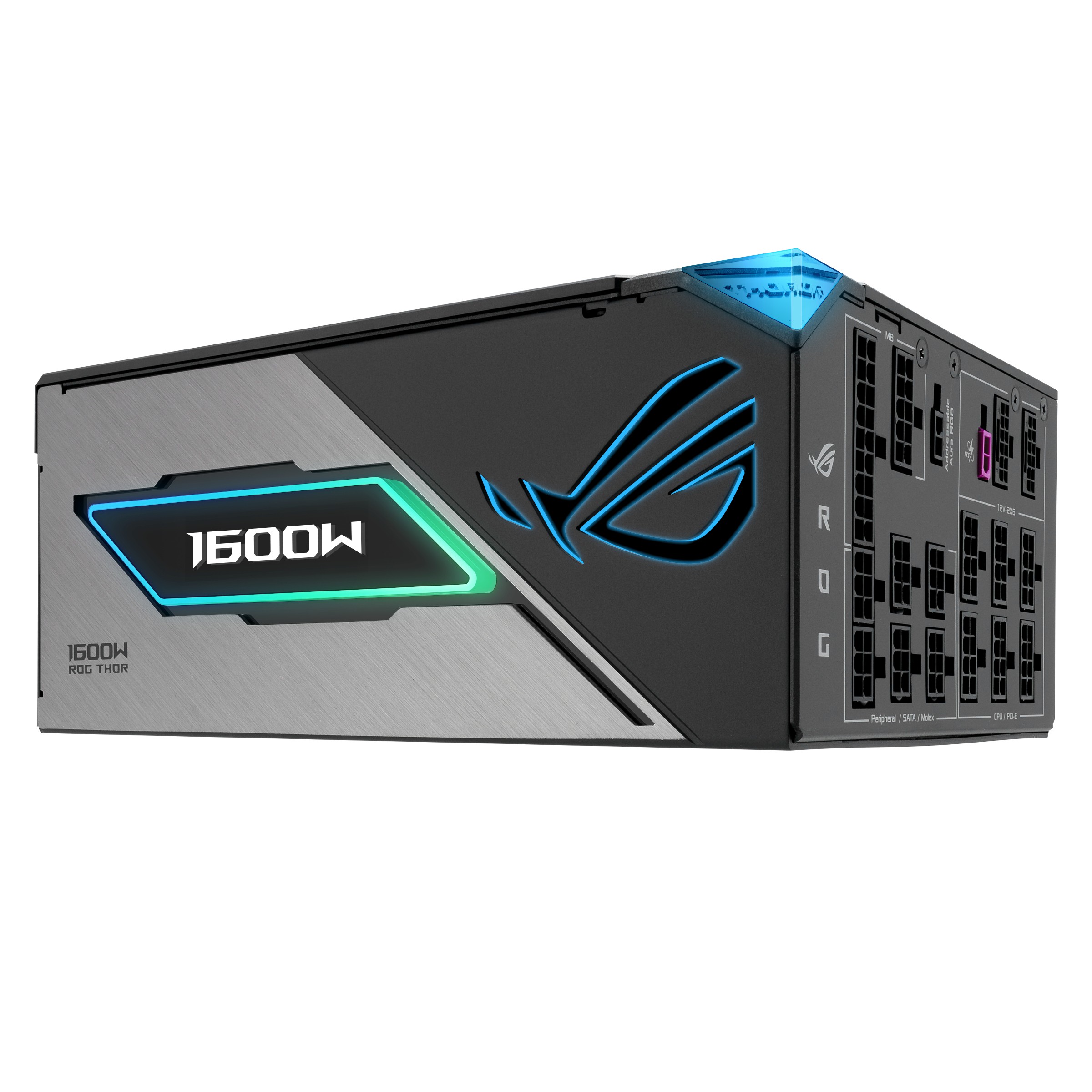 Alimentatore Asus Rog Thor Titanium III, 80 Plus Titanium Modulare 1600w Pcie 5.1 - Immagine 1