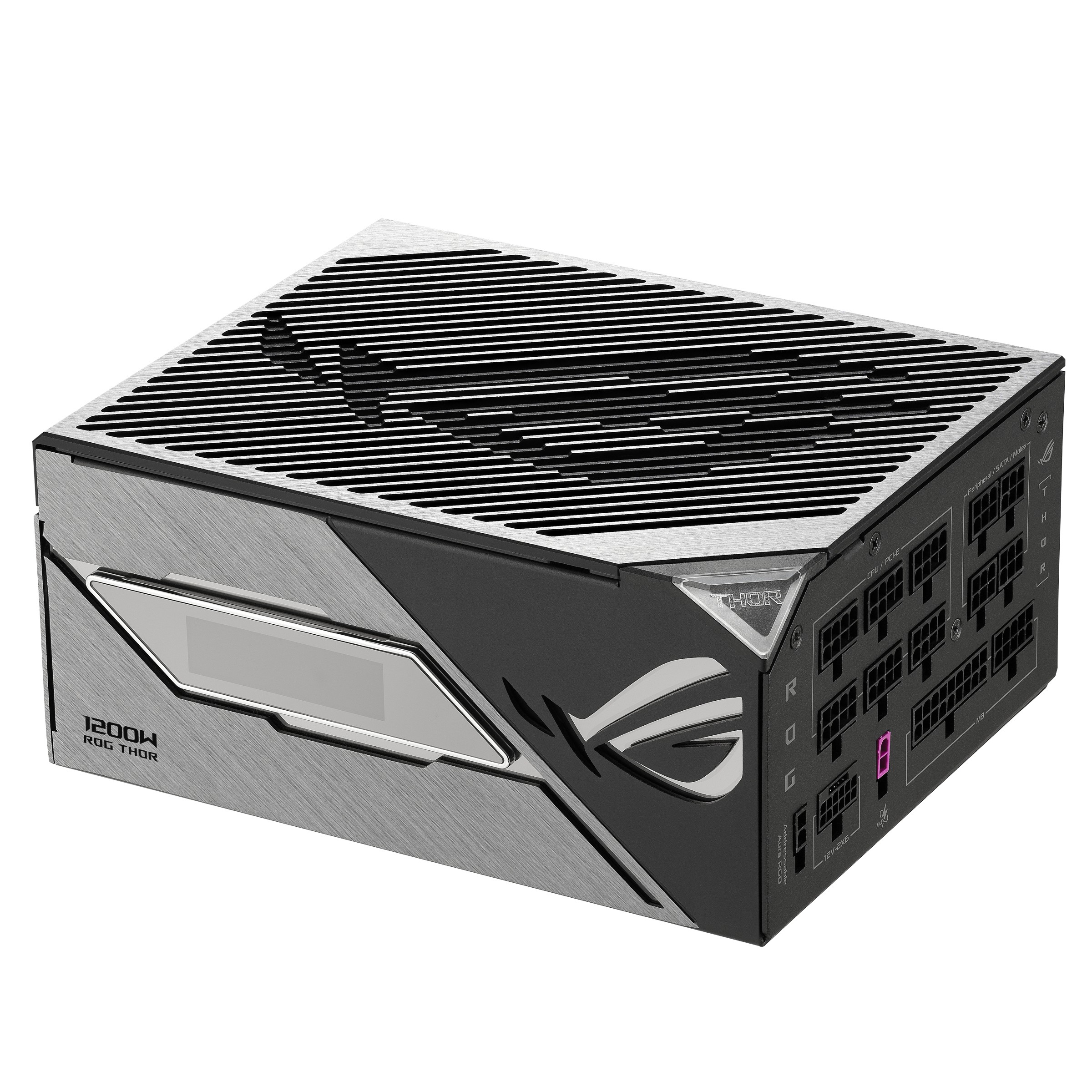 Alimentatore ASUS ROG Thor Platinum III 80PLUS Platinum Modulare ATX 3.1 PCIe 5.1 1200W Nero - Immagine 1