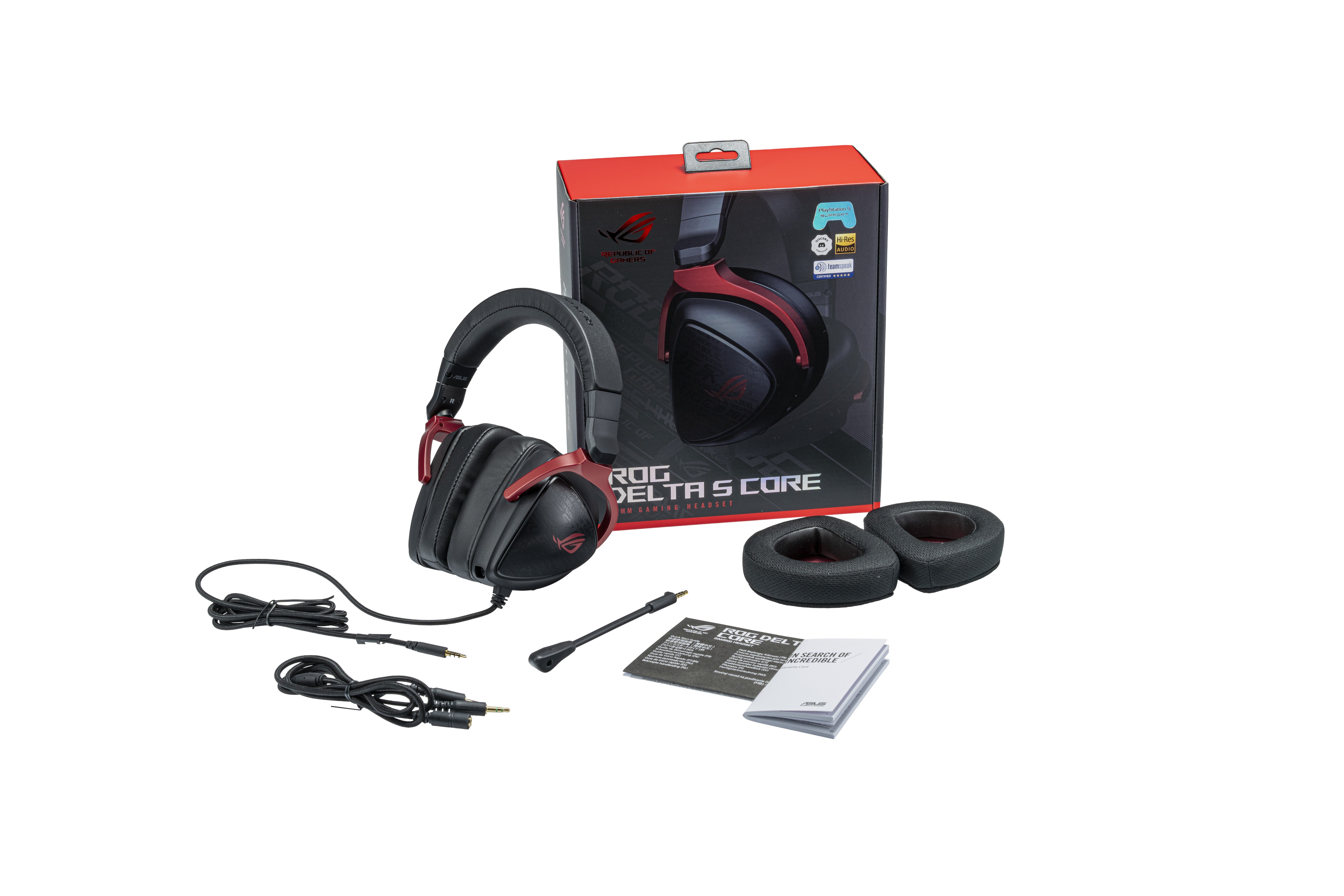 Headset ASUS ROG Delta S Core Nero