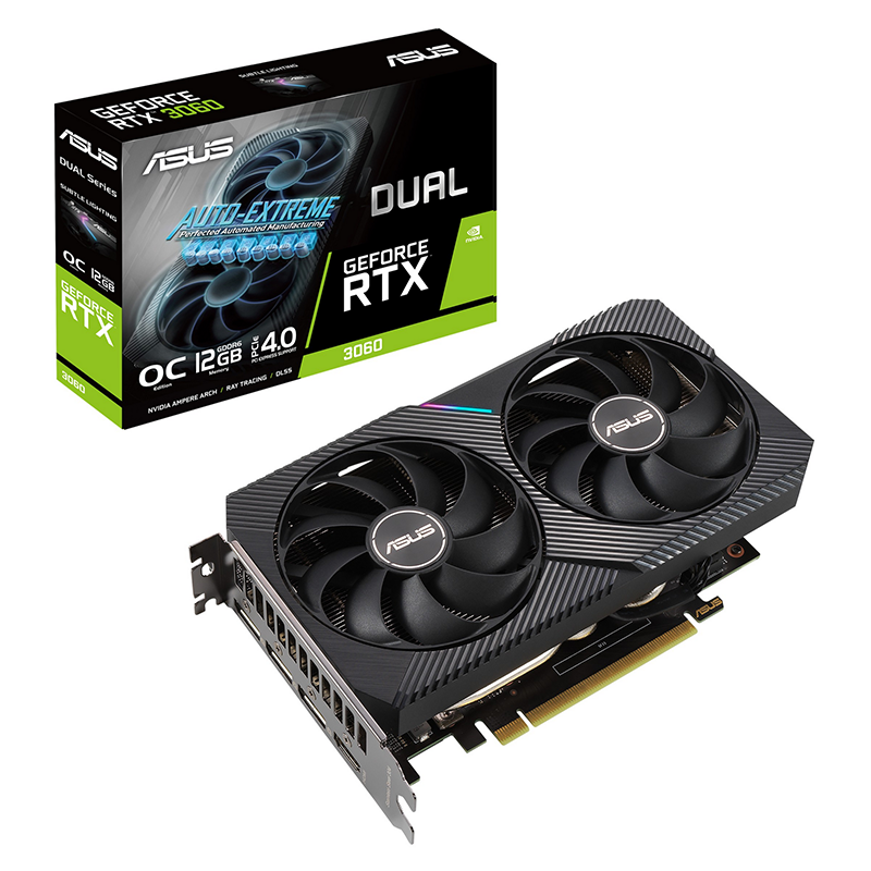 Scheda Video Asus GeForce RTX 3060 12GB DUAL OC V2 LHR