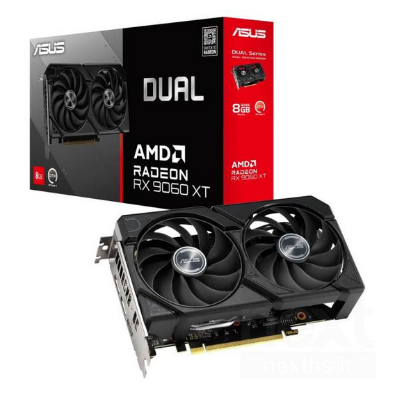 Scheda Video AMD ASUS Dual Radeon RX 9060 XT 8GB GDDR6 - Immagine 1