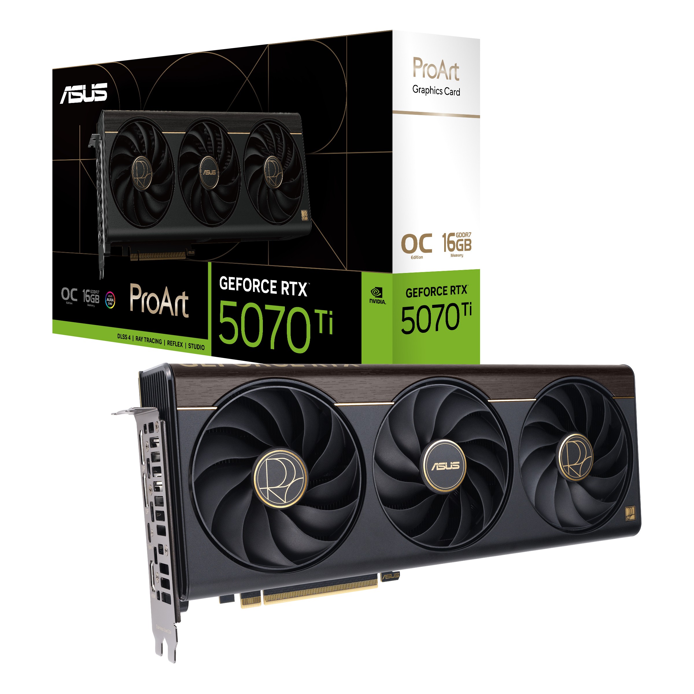Scheda Video ASUS ProArt NVIDIA GeForce RTX 5070 Ti 16 GB GDDR7