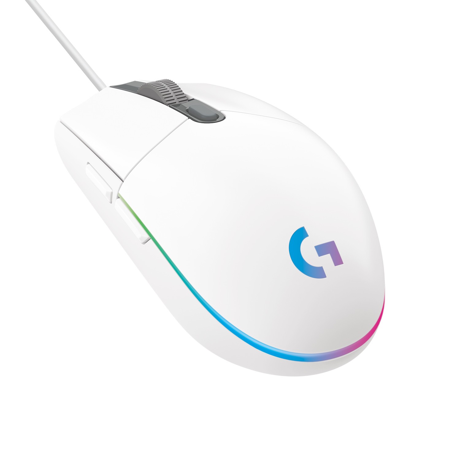 Mouse Gaming Logitech G203 LIGHTSYNC Bianco - Immagine 1