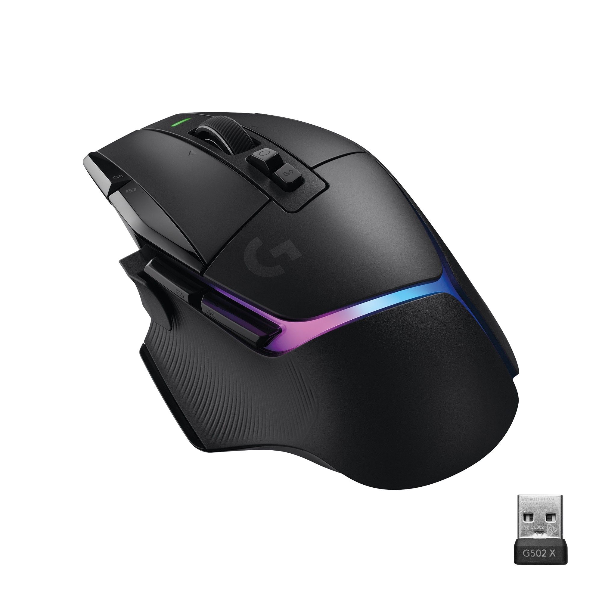 Mouse Logitech G G502 X Plus nero - Immagine 1