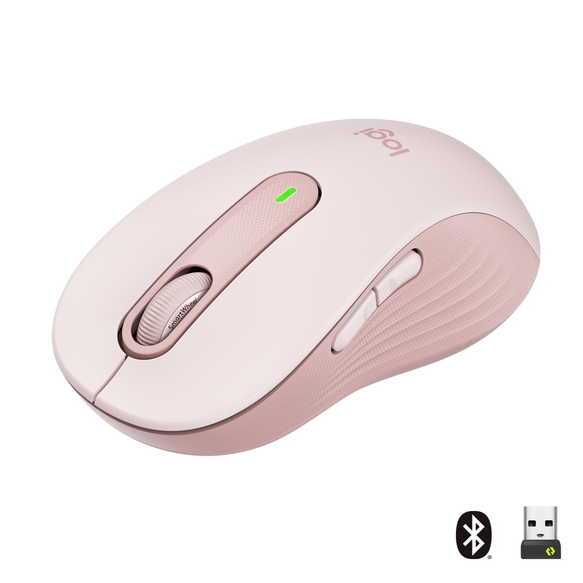 Mouse Logitech Signature M650 L Wireless Rosa - Immagine 1