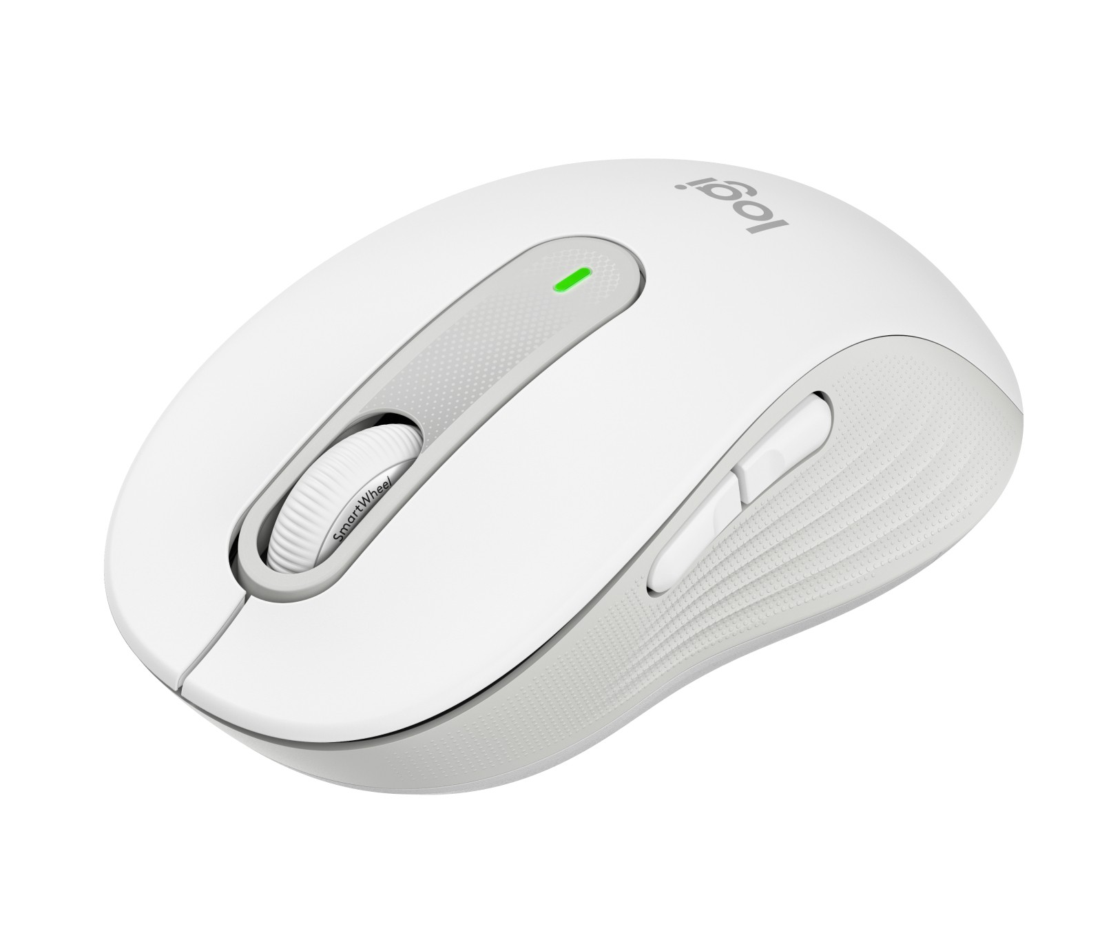 Mouse Logitech Signature M650 for Business Colore Off White Ergonomico Silenzioso - Immagine 1