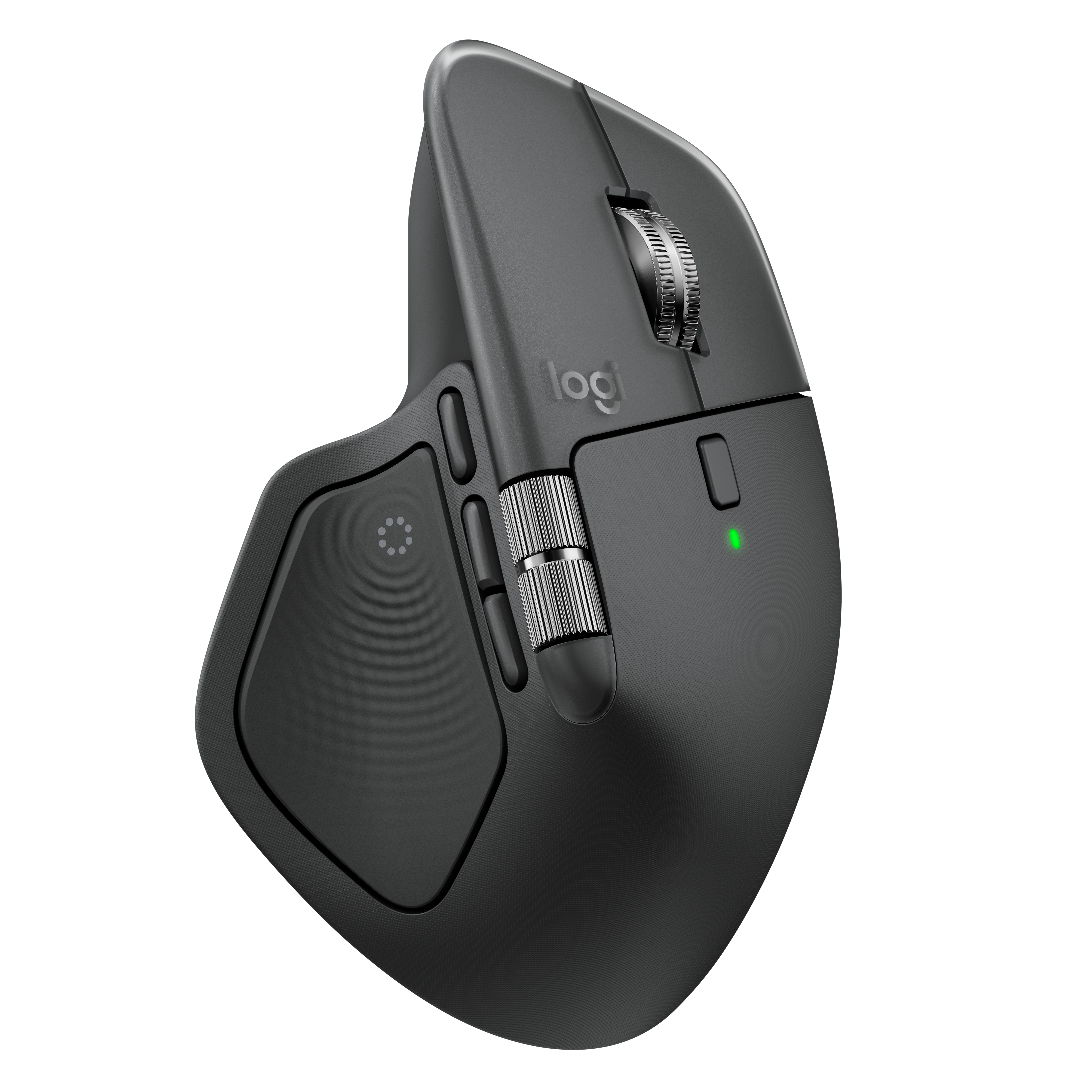 Mouse Logitech MX Master 4 RF senza fili Bluetooth Laser 8000 DPI grafite - Immagine 1