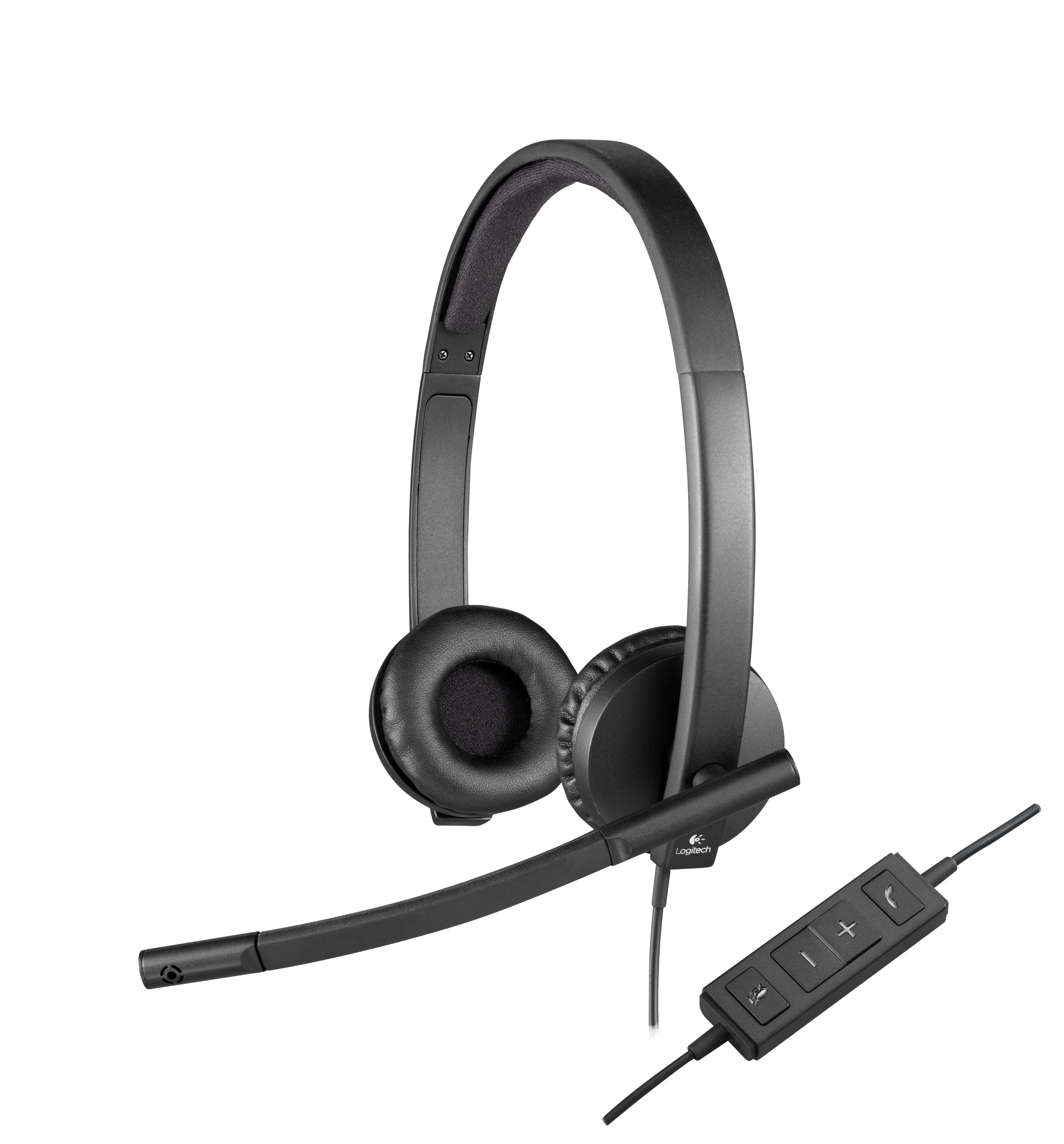 Cuffie Logitech H570e USB tipo A Nero - Immagine 1