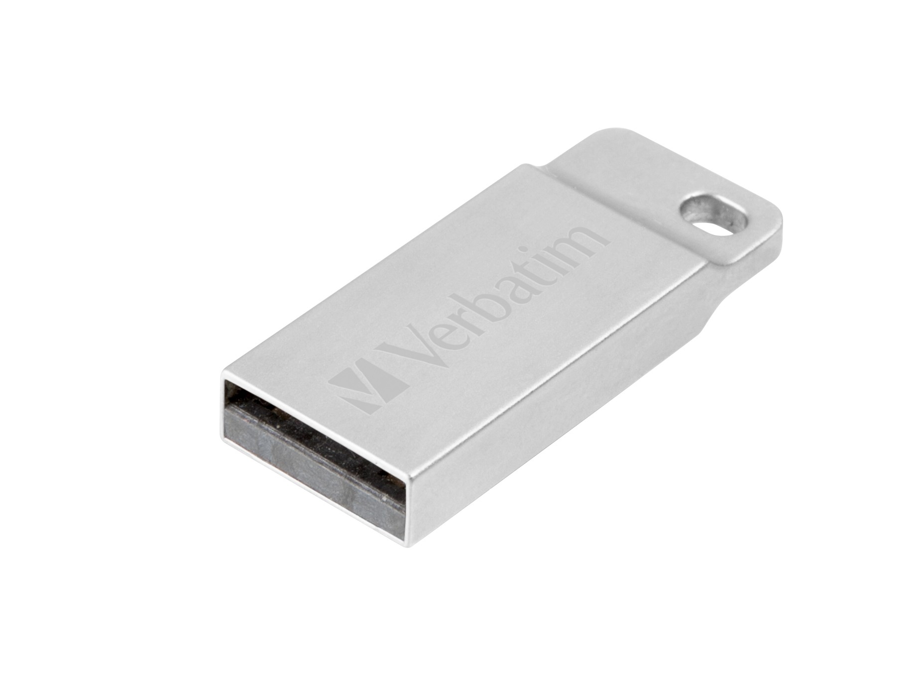 USB VERBATIM 16GB DRIVE 2.0 METAL EXECUTIVE SILVER - Immagine 1