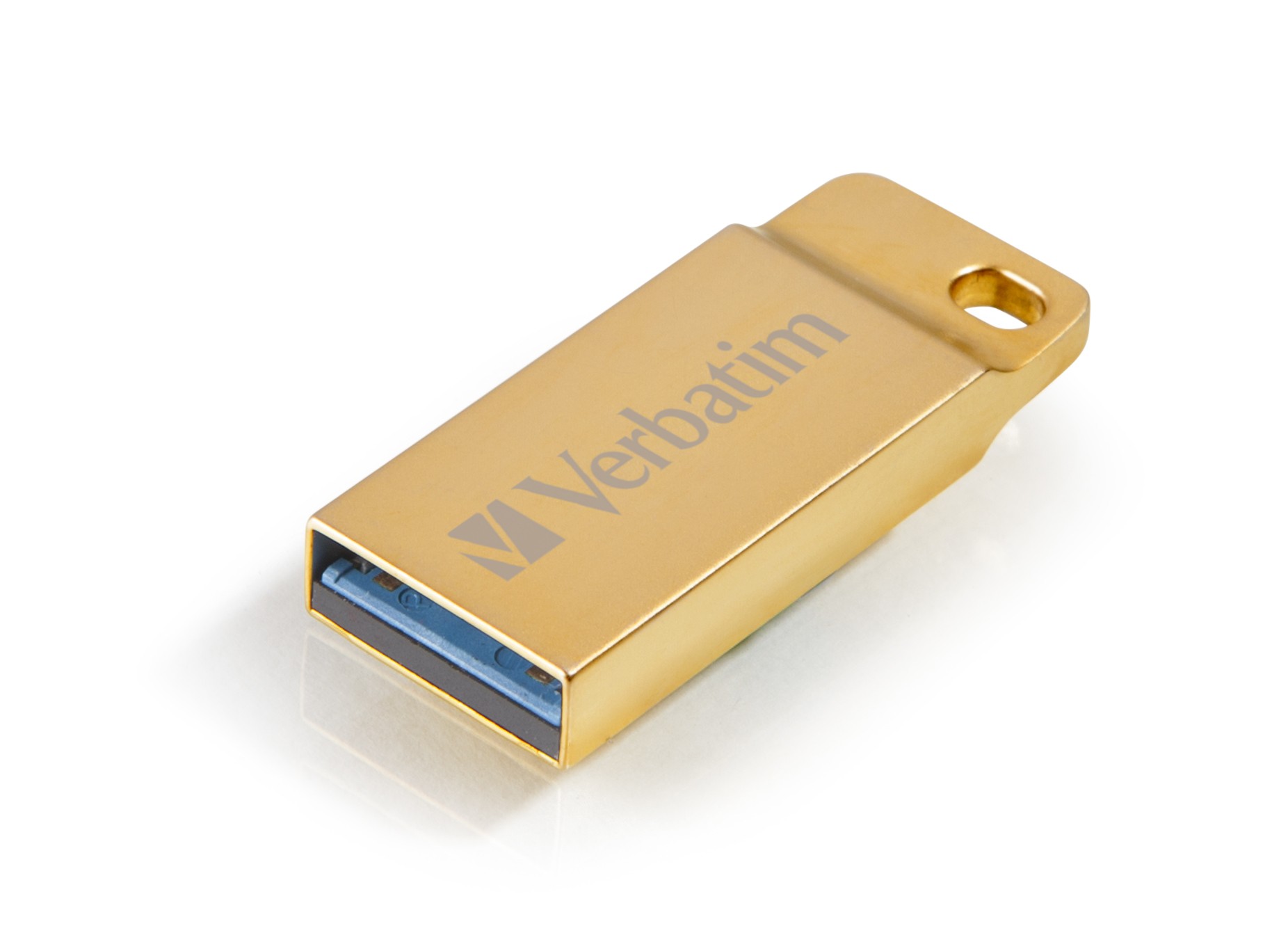 USB VERBATIM 16GB DRIVE 3.0 METAL EXECUTIVE GOLD - Immagine 1