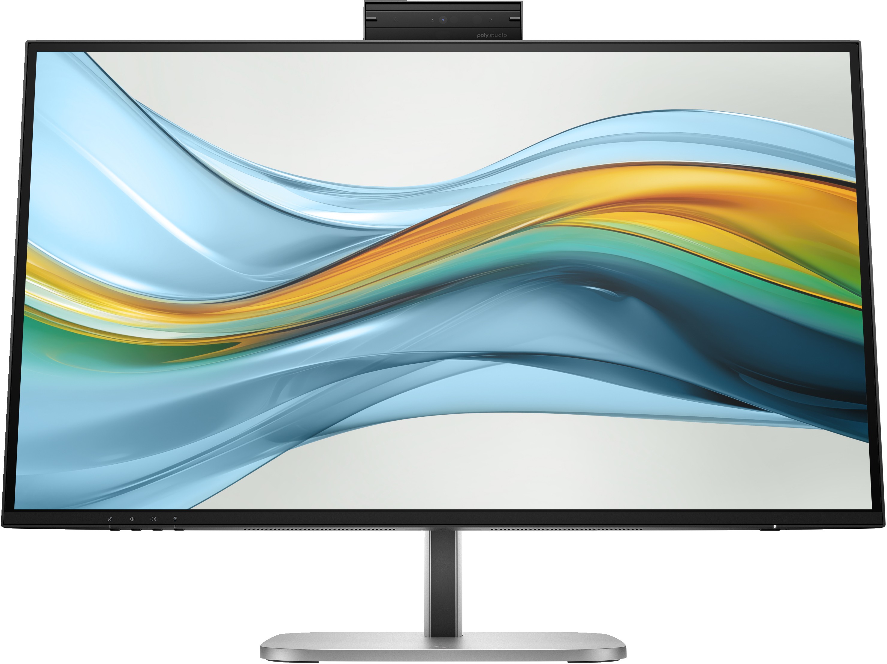 Monitor HP 527pm Konferenzmonitor 27 Nero Argento QHD IPS Daisy Chaining Webcam KVM USB-C 100Hz - Immagine 1