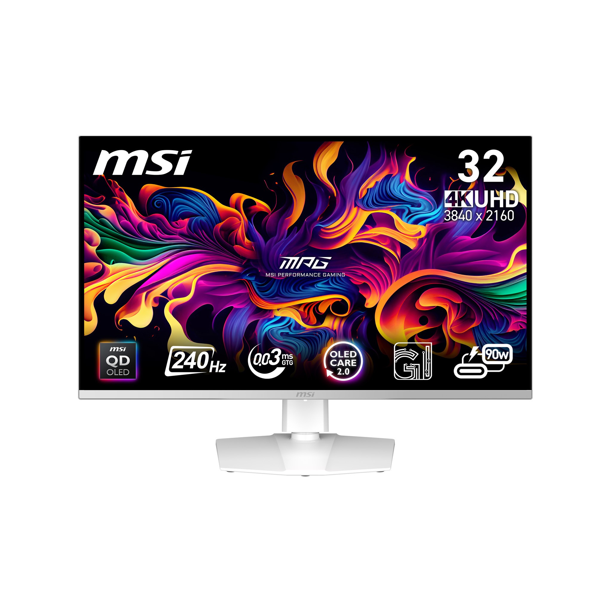Monitor MSI MPG 321URXWDE QD-OLED 32'' 240 Hz QD OLED Adaptive Sync
