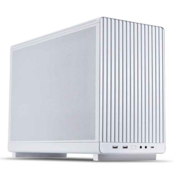 Case Lian Li DAN Micro ATX A3-mATX Bianco - Immagine 1