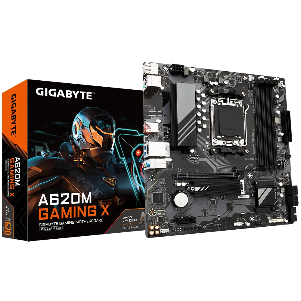 Scheda Madre GIGABYTE GA-A620M GAMING X socket AM5 - Immagine 1
