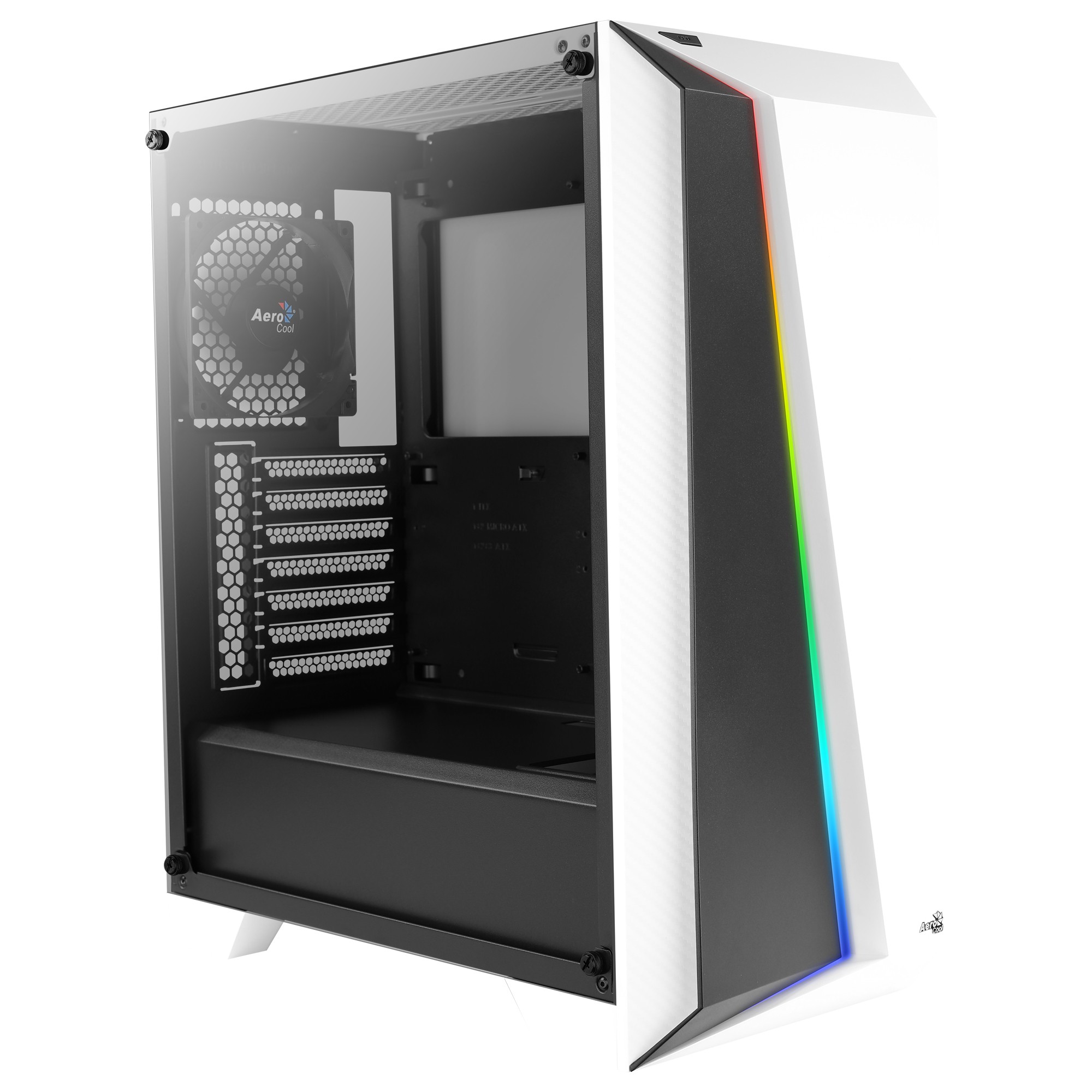 Case Aerocool Cylon Pro vetro temperato Midi-Tower bianco - Immagine 1