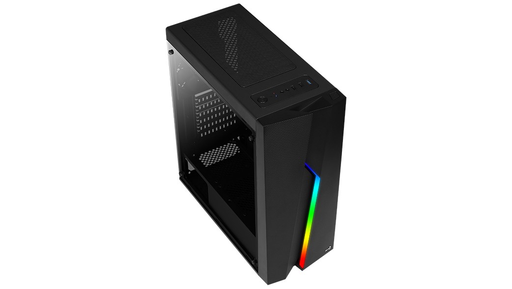 Case Aerocool Bolt Nero Midi Tower - Immagine 1