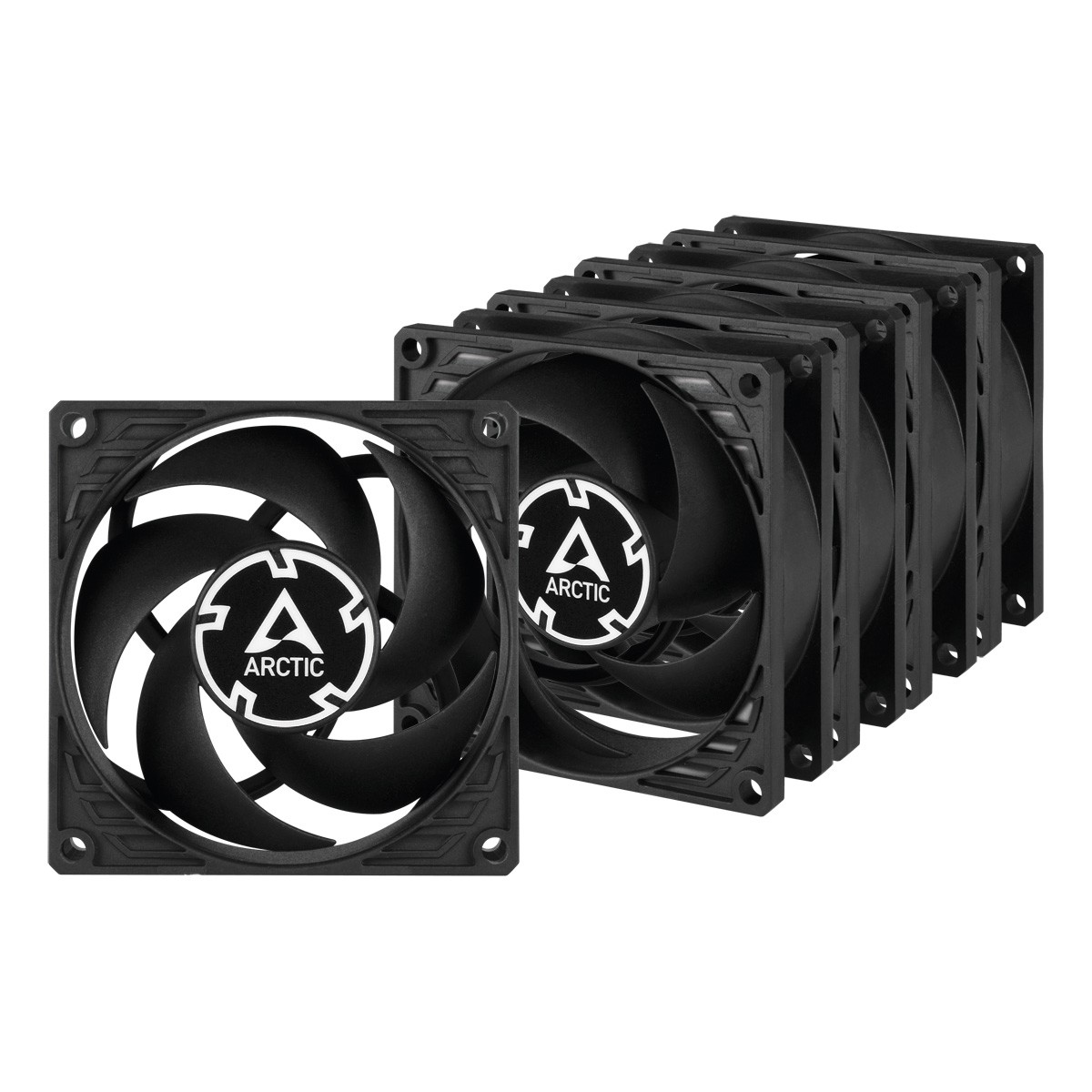 Ventola ARCTIC P8 PWM PST 8 cm Nero - Immagine 1