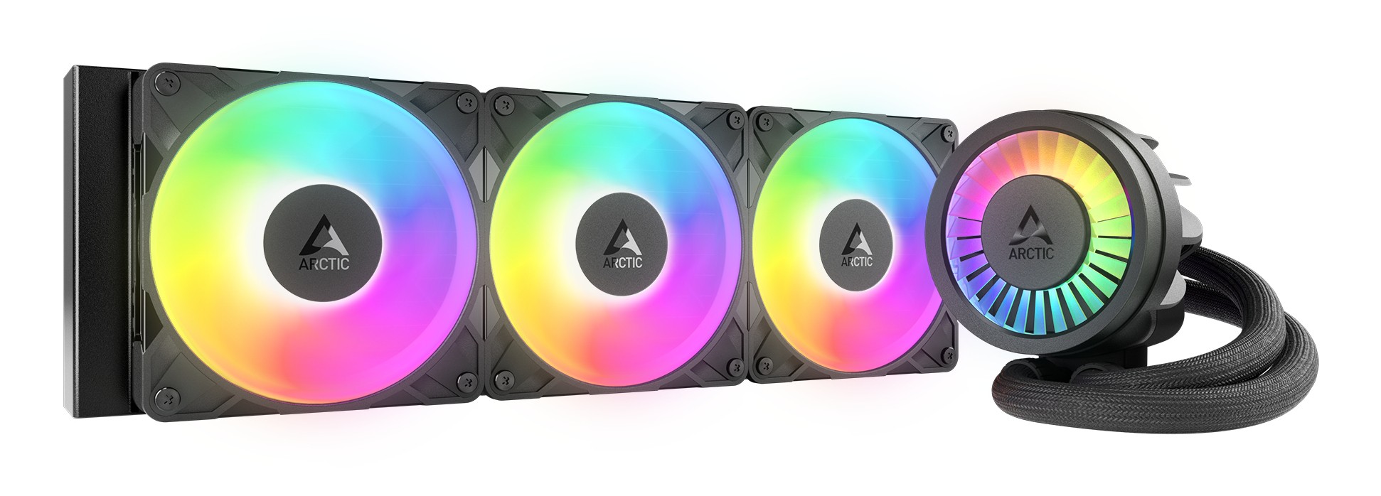 Dissipatore A Liquido Arctic Liquid Freezer III Pro 360 ARGB 360mm Nero - Immagine 1