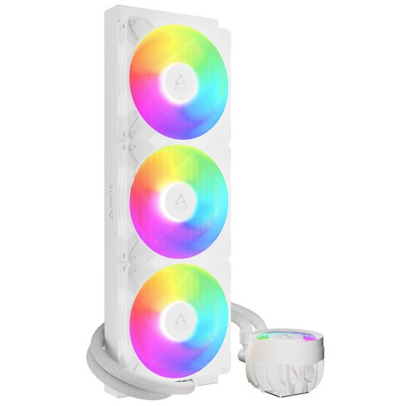 Dissipatore a Liquido Arctic Liquid Freezer III Pro A-RGB 420mm Bianco - Immagine 1