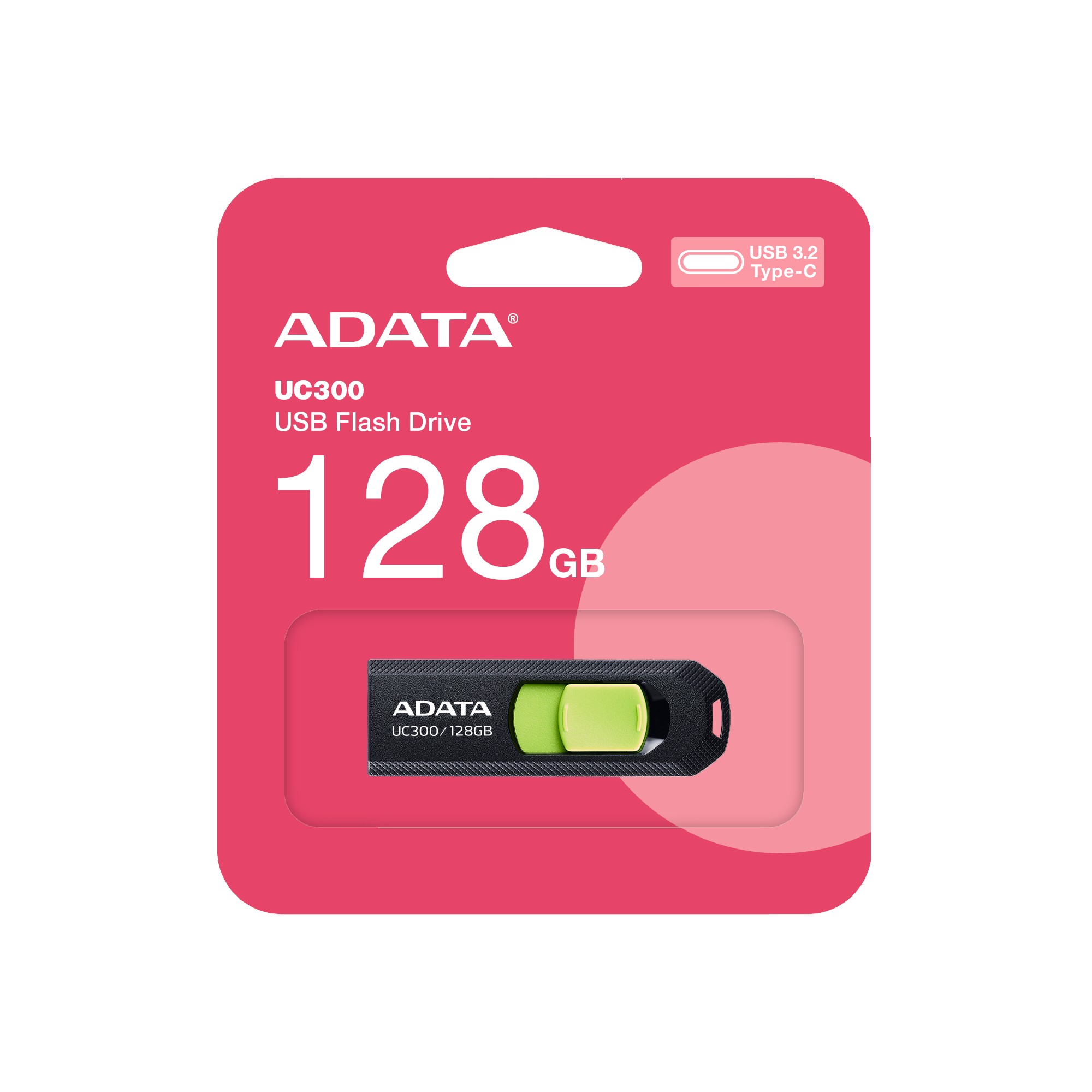 Pendrive ADATA UC300 128 GB USB C 3.2 Gen 1 nero