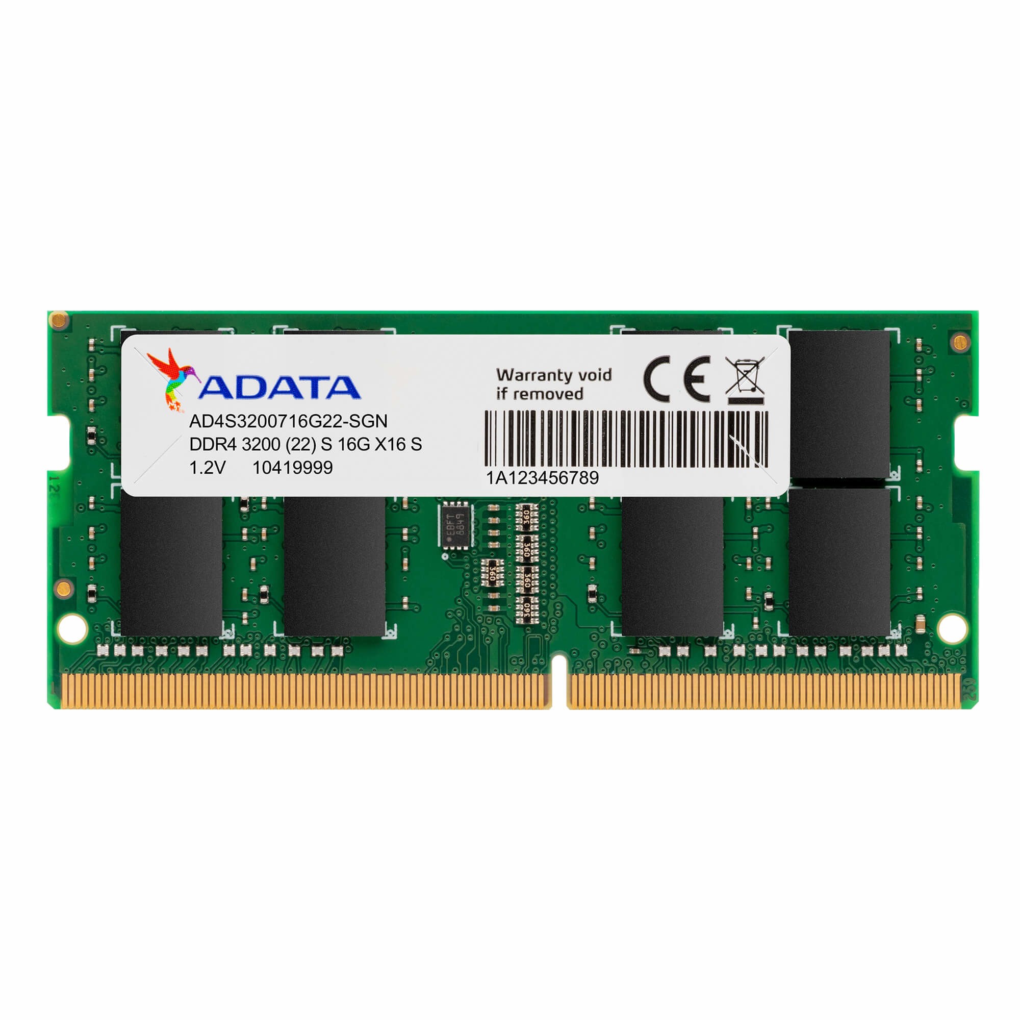 Ram SO-DIMM ADATA Premier 8GB (1x8) DDR4 3200MHz CL22 - Immagine 1