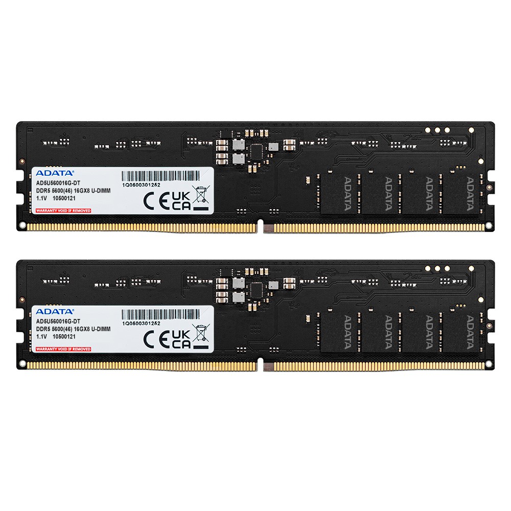 Ram ADATA vassoio Premier 32GB (2X16) DDR5 5600MHz CL46 - Immagine 1