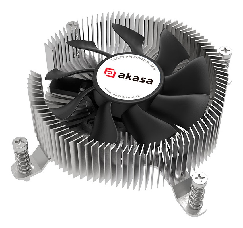 Dissipatore Ad Aria Akasa low profile CPU Intel LGA1700 - Immagine 1