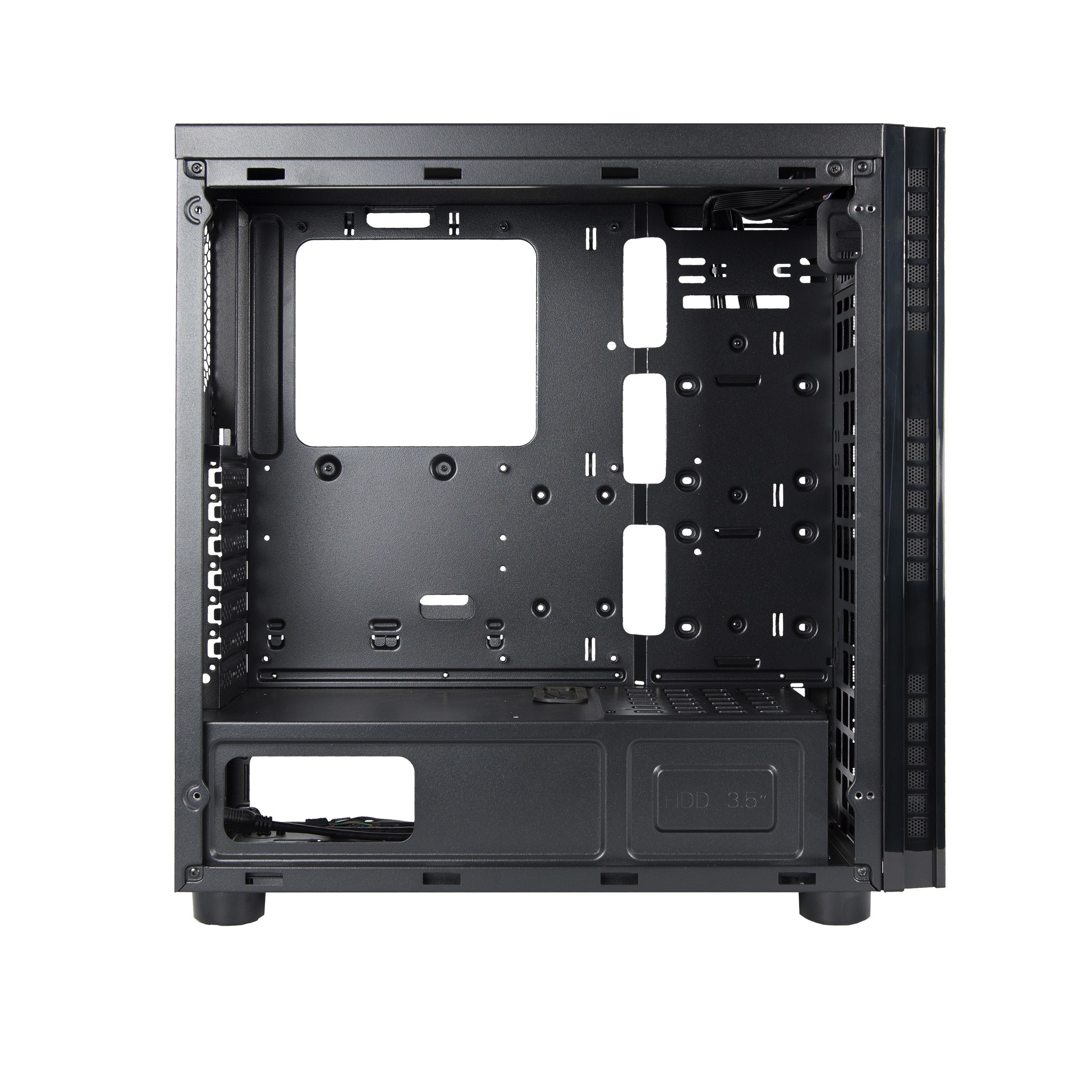 Case Chieftec AL-02B-TG-OP Tower Nero - Immagine 1