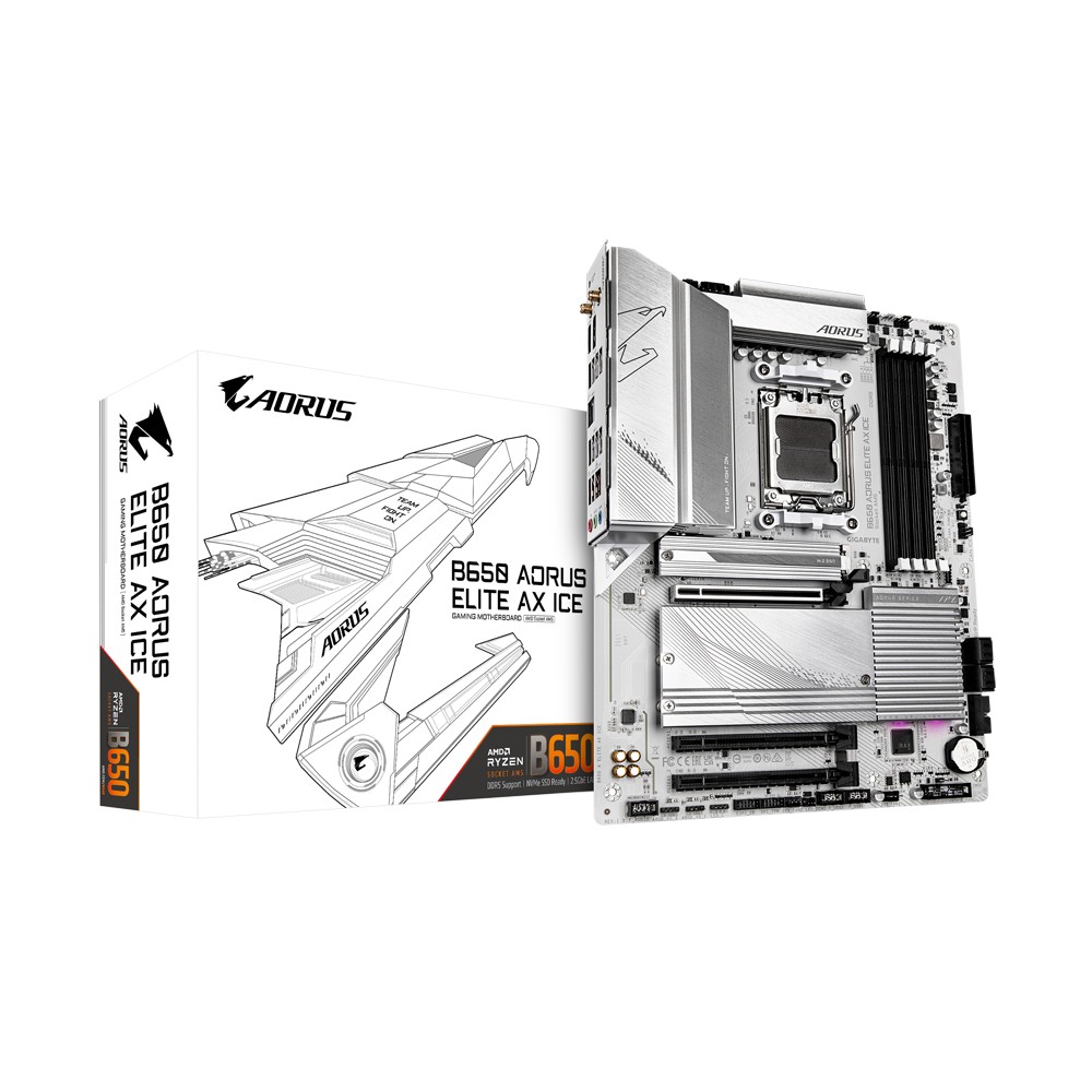 Scheda Madre GIGABYTE GA-B650 AORUS ELITE AX ICE socket AM5 - Immagine 1