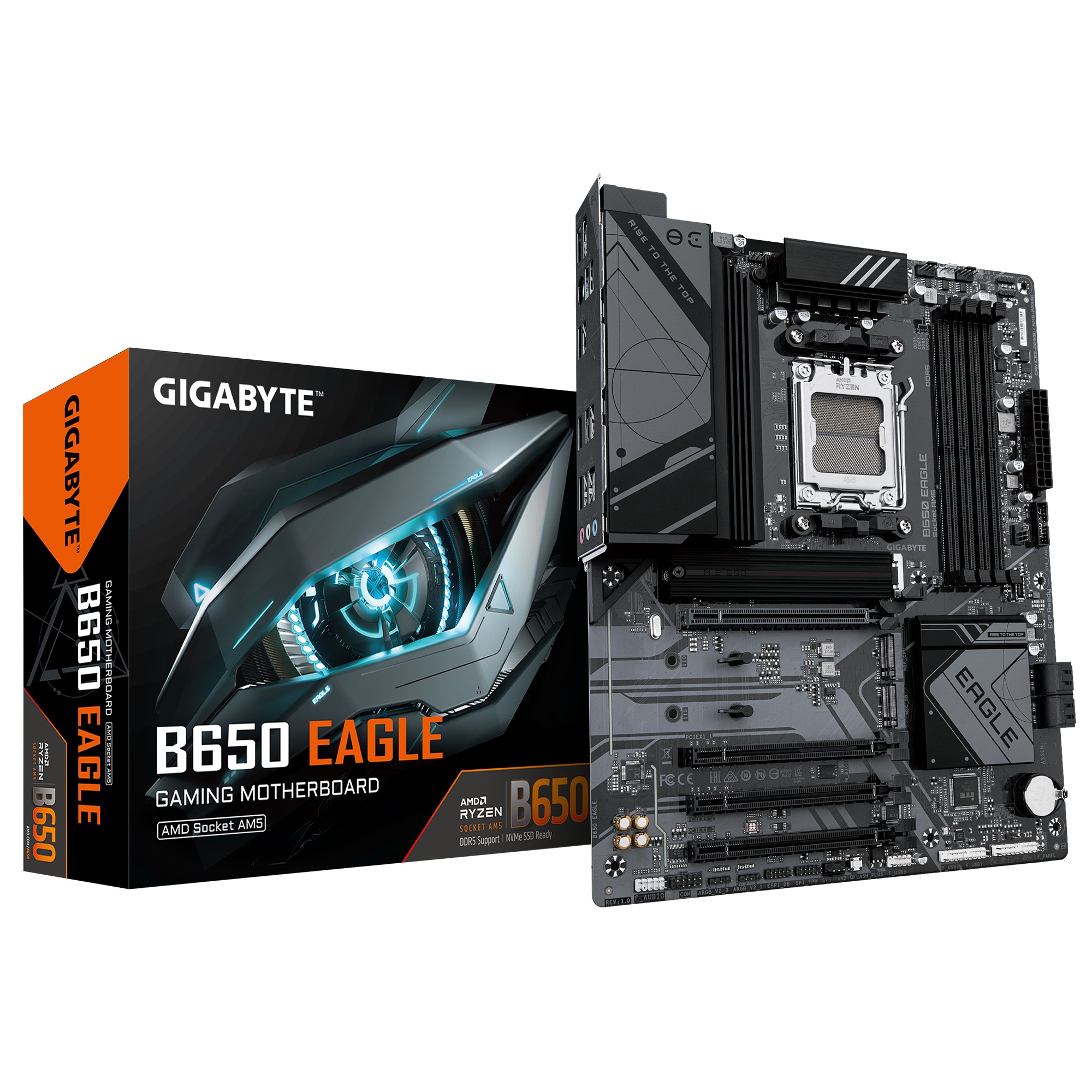 Scheda Madre Gigabyte GA-B650 EAGLE Socket AM5 - Immagine 1