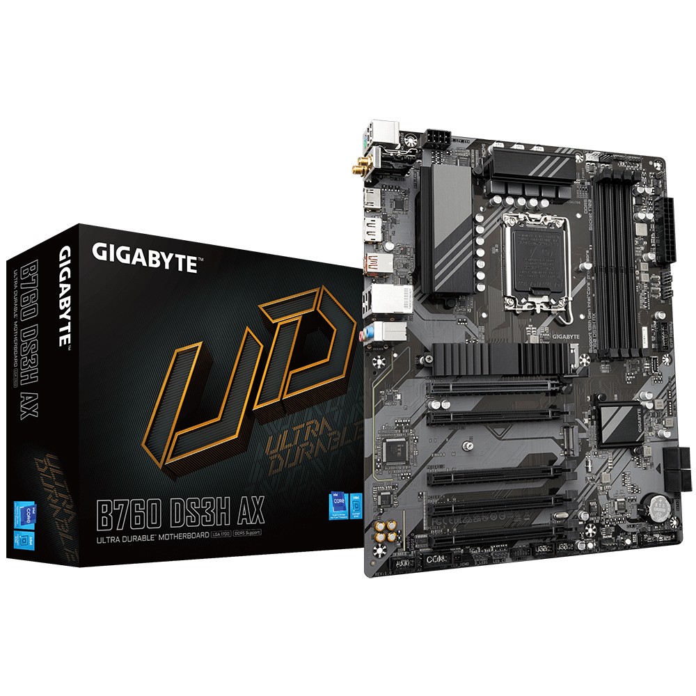 Scheda Madre GIGABYTE GA-B760 DS3H AX socket 1700 - Immagine 1