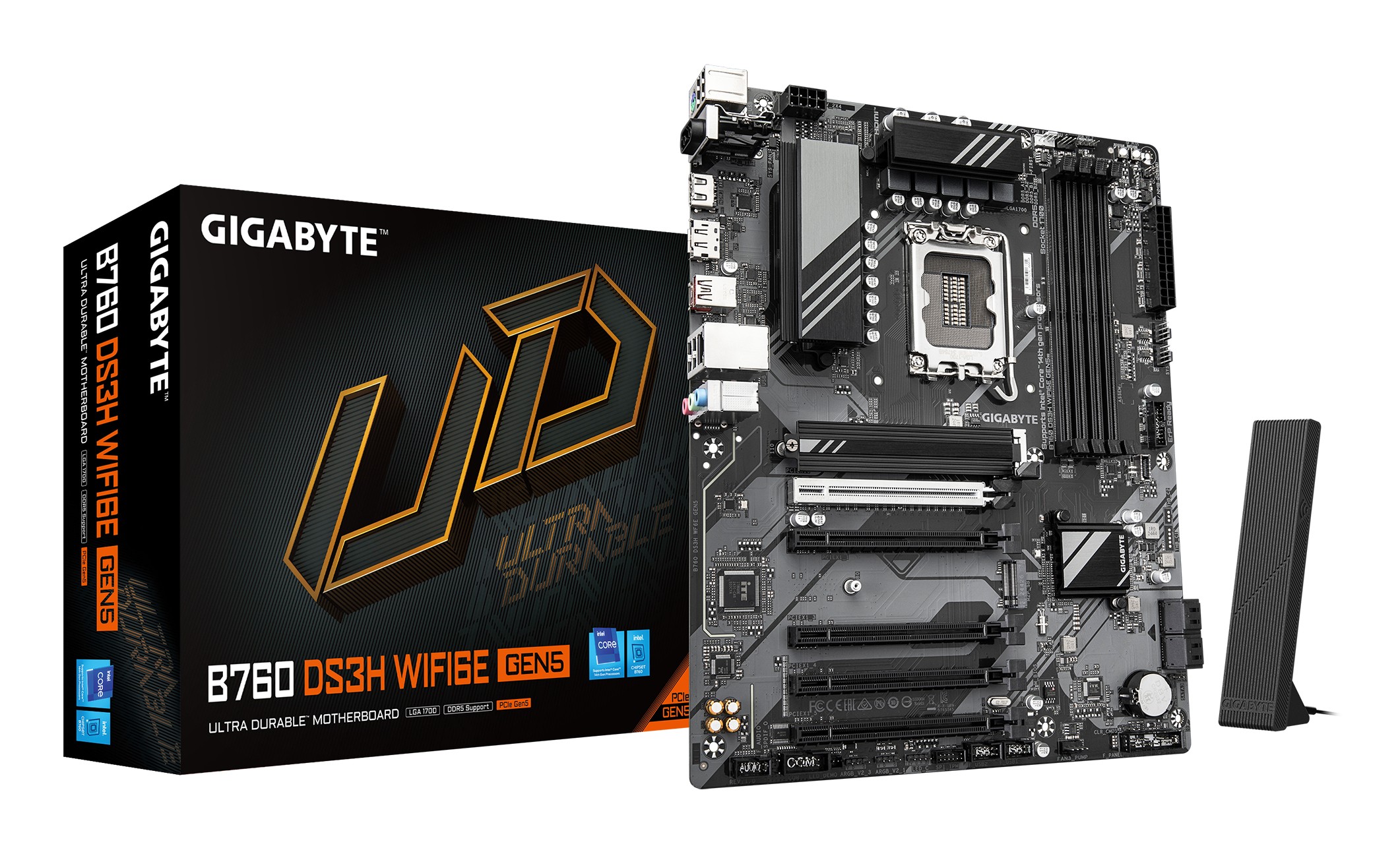 Scheda Madre Gigabyte B760 DS3H GEN5 Socket 1700 - Immagine 1