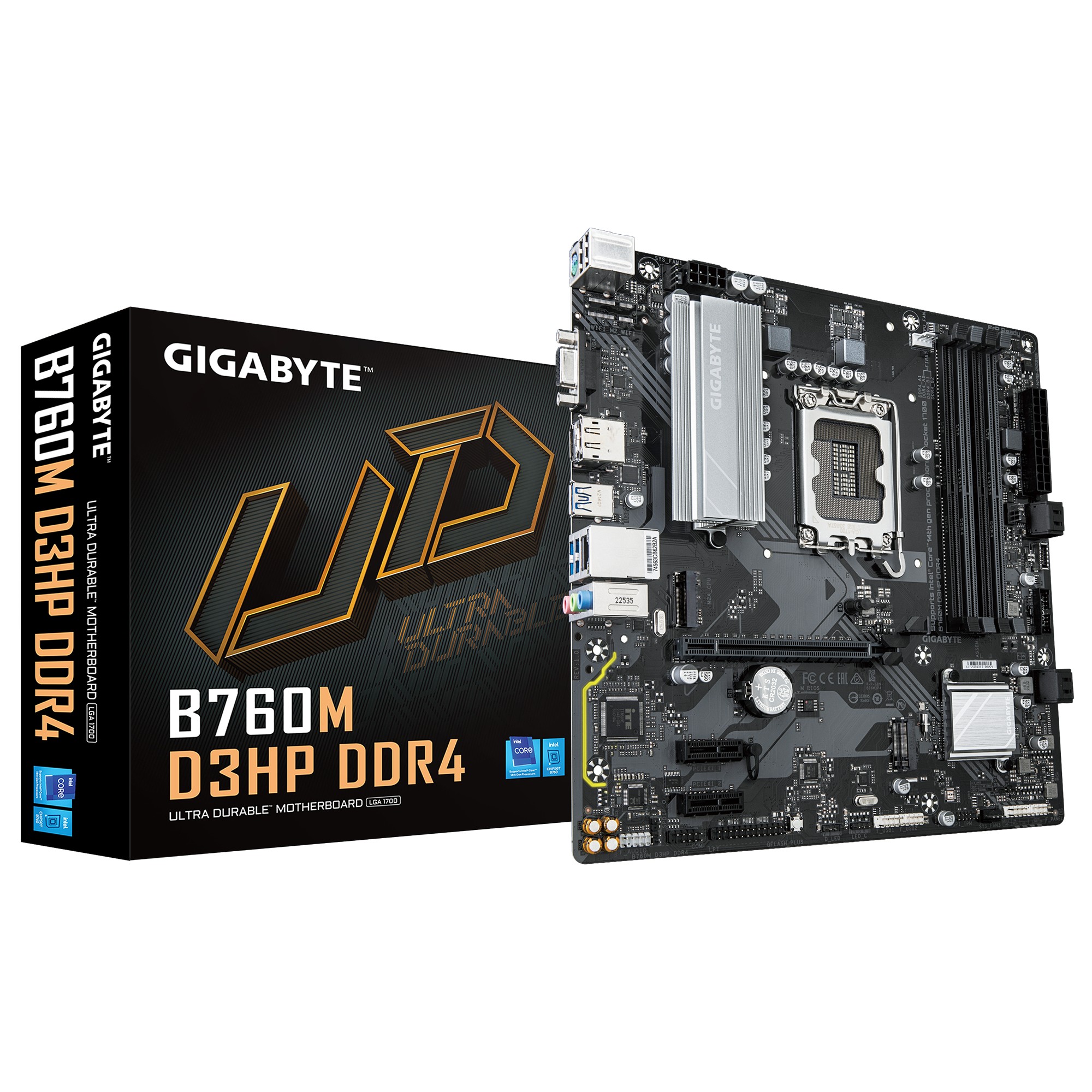 Scheda Madre Gigabyte GA-B760M D3HP DDR4 Socket 1700 - Immagine 1