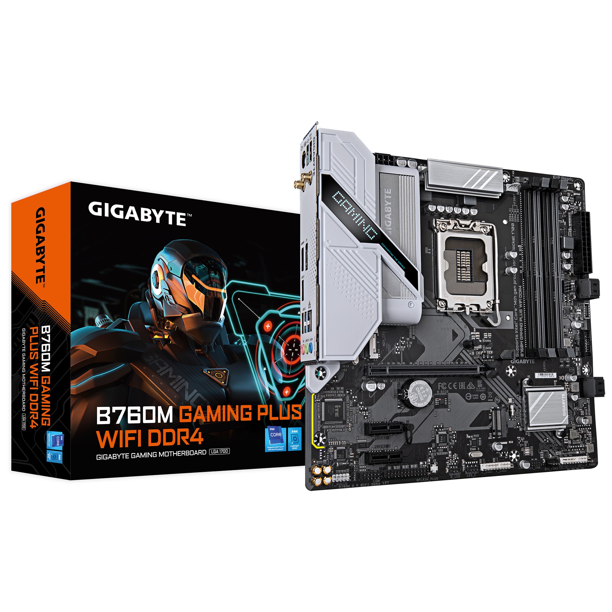 Scheda Madre Gigabyte GA-B760M G P WIFI DDR4 LGA 1700 DDR4 Micro ATX - Immagine 1