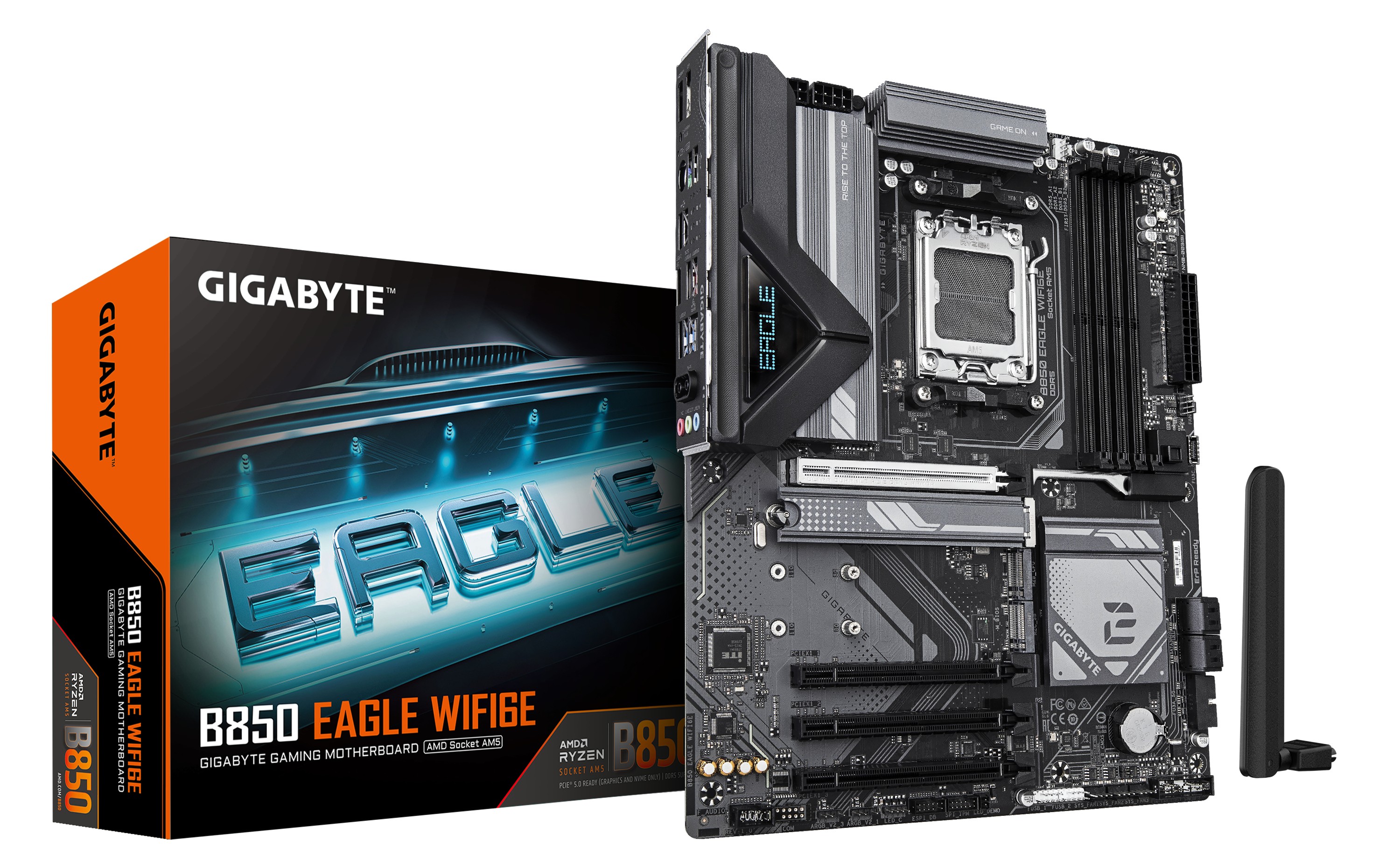 Scheda Madre Gigabyte GA-B850 EAGLE WIFI 6E AM5 DDR5 ATX - Immagine 1