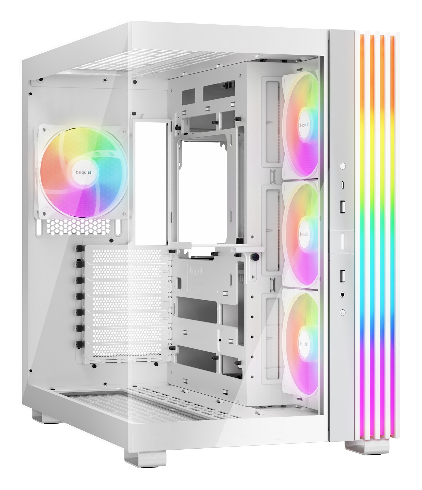 Case Be Quiet! Light Base 600 LX ARGB Vetro Temperato Bianco - Immagine 1