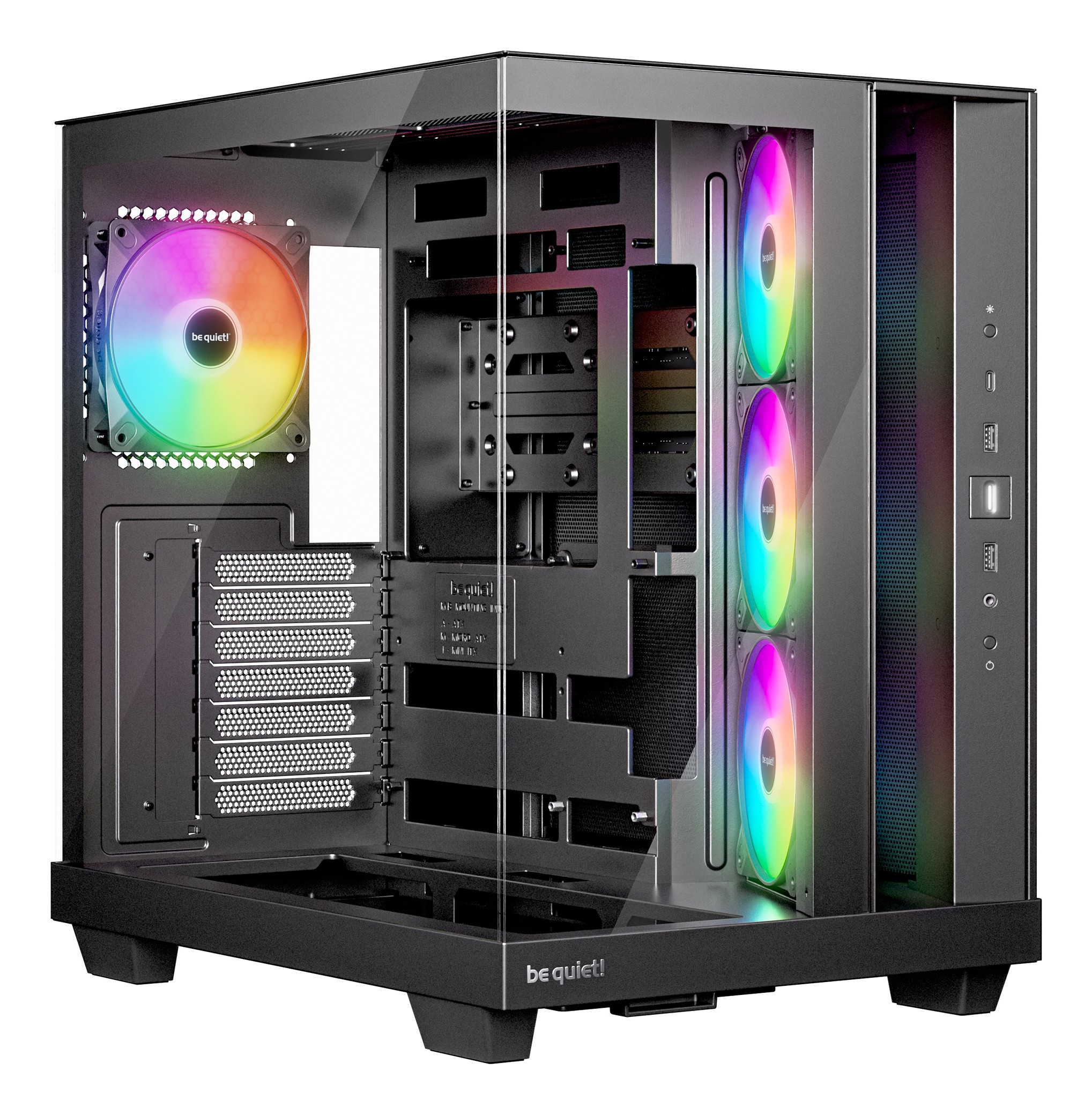 Case Be Quiet! Light Base 500 LX Mid Tower ATX ARGB Vetro Temperato Nero - Immagine 1