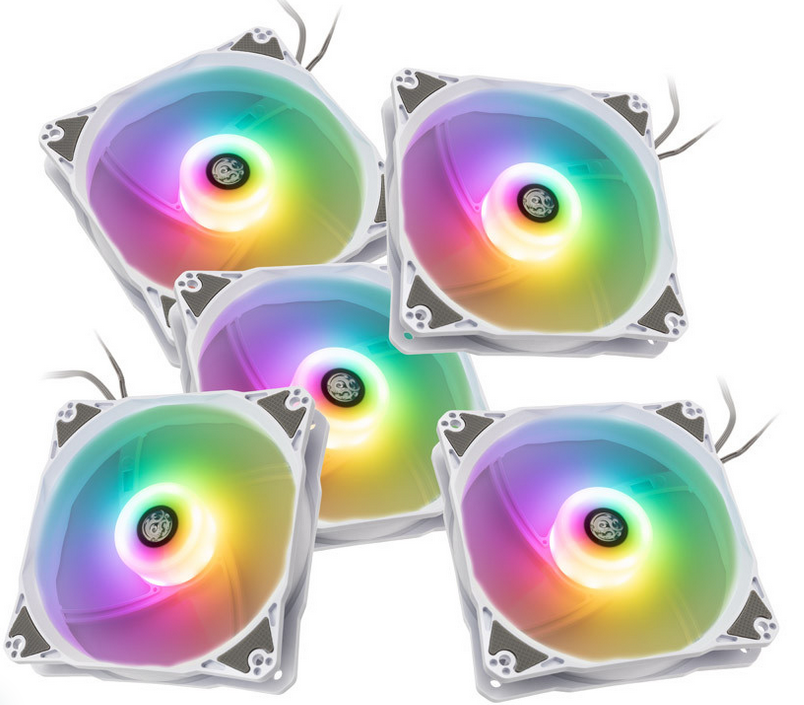 Ventola Bitspower Notos RGB PWM 120mm - Immagine 1