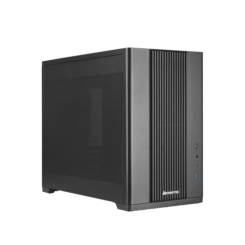 Case Chieftec BX-10B-M-OP Mini Tower Nero - Immagine 1