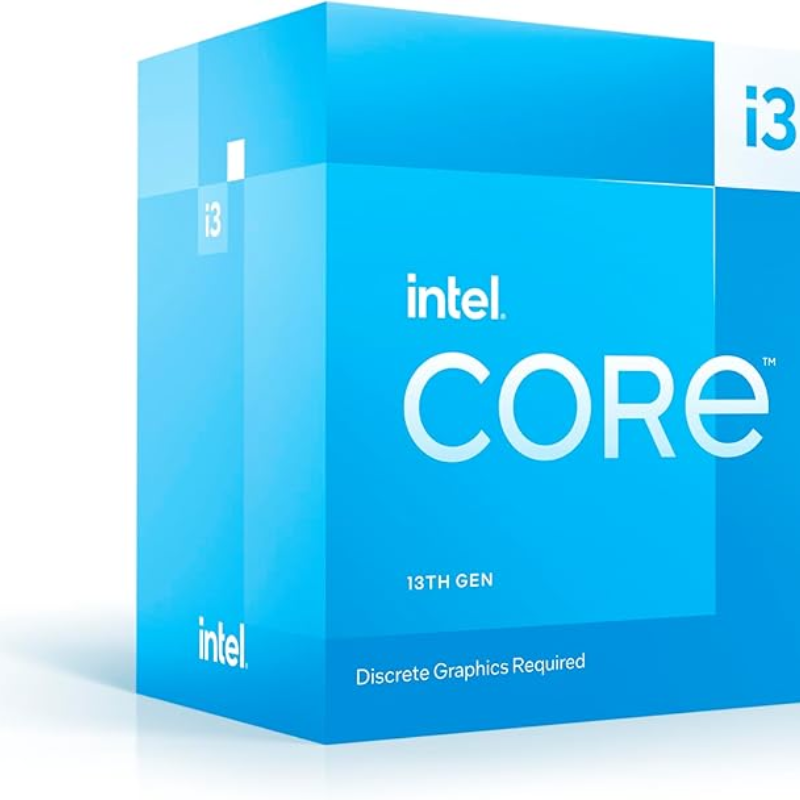 CPU Intel Core Raptor Lake i3 13100F 3,40Ghz 12MB Cache LGA 1700 Box - Immagine 1