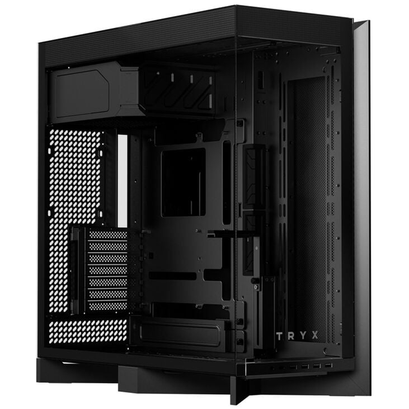 Case TRYX LUCA L70 Midi Tower E-ATX Vetro Temperato Nero - Immagine 1