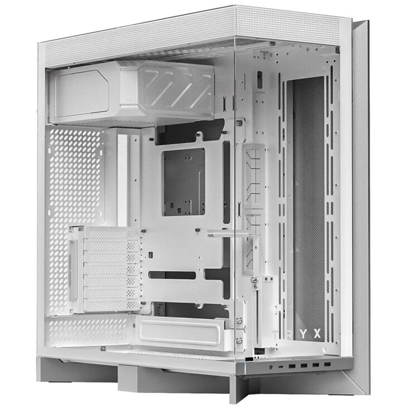Case TRYX LUCA L70 Midi Tower E-ATX Vetro Temperato Bianco - Immagine 1